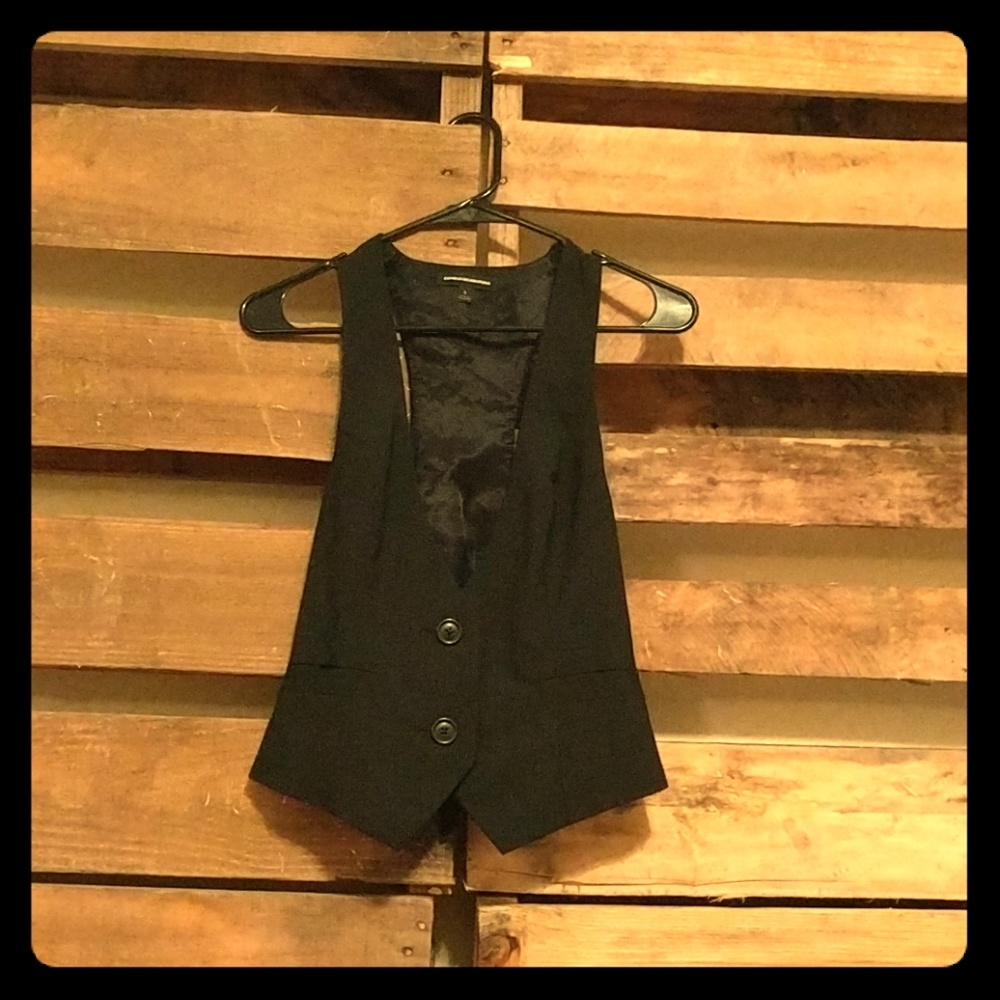 Black Tuxedo Vest